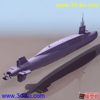 3D打印模型精品军事潜艇10的图片