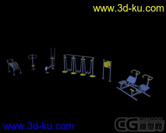 3D打印模型发点健身器材~~的图片