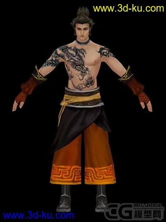 3D打印模型模仿九纹龙！的图片