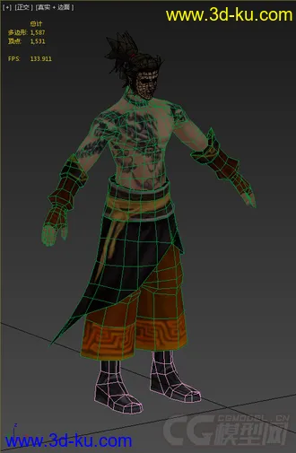 3D打印模型模仿九纹龙！的图片