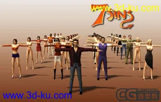 3D打印模型《七宗罪》人物合集Part1 [Strategy Simulation] [美国成人单机游戏]的图片