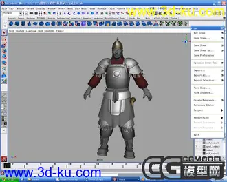 3D打印模型武士的图片