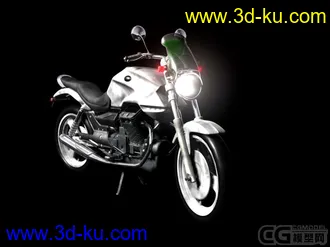 3D打印模型很不错的一辆摩托的图片