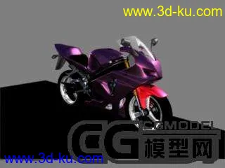 3D打印模型在来一辆摩托的图片