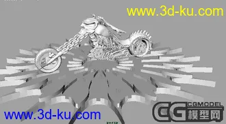 不好意思 恶灵摩托的模型在这的图片