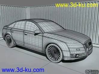 3D打印模型新作品A6L的图片
