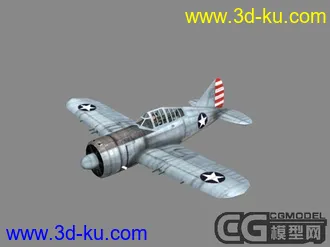 3D打印模型游戏中导出的F6F恶妇的图片