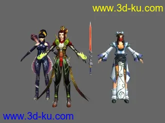 3D打印模型烛龙装（女）的图片