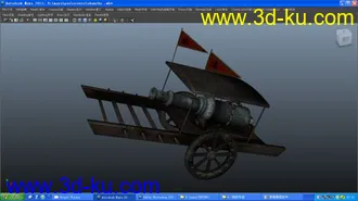 3D打印模型战车 摩托车的图片