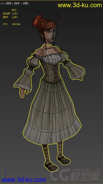 3D打印模型2个女人的图片