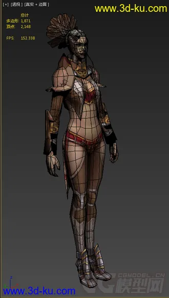 3D打印模型2个女人的图片