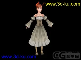 3D打印模型2个女人的图片