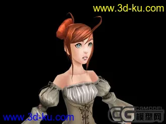 3D打印模型2个女人的图片