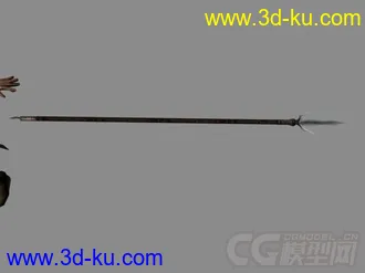 3D打印模型姜维绑定骨骼的图片