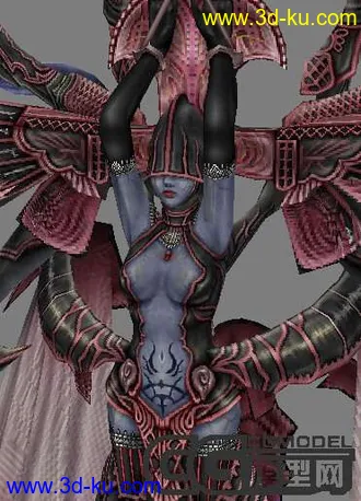 3D打印模型最終幻想XII裁判長,一共五個,論壇上有其中一個(15樓更新召喚獸)的图片