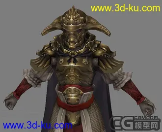 3D打印模型最終幻想XII裁判長,一共五個,論壇上有其中一個(15樓更新召喚獸)的图片