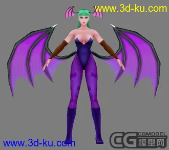 3D打印模型Morrigan的图片