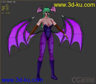 3D打印模型Morrigan的图片