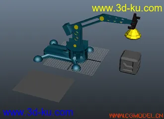 3D打印模型一个小小的机械道具的图片
