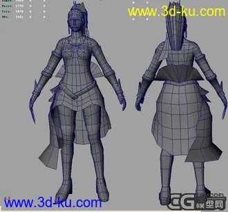 4边面模型，重发下能不能下载的图片