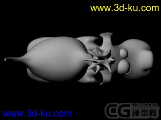 3D打印模型卡通小狗的图片