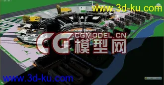 3D打印模型城市的图片