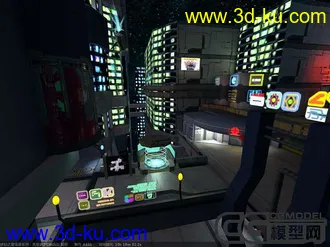 梦幻之星网络版 先驱者2号商店街模型的图片