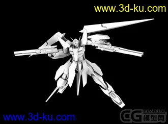 3D打印模型EXIA！I 'm GUNDAM！（TWO）的图片