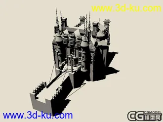 3D打印模型以前的城堡的图片