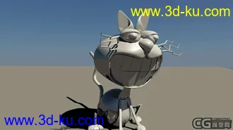 3D打印模型小猫的图片