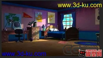 3D打印模型小屋的图片