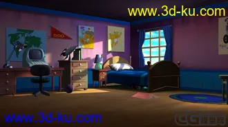 3D打印模型小屋的图片