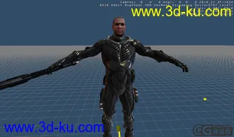 3D打印模型孤岛危机纳米装主角的图片