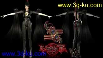 3D打印模型自做猎天使魔女的图片