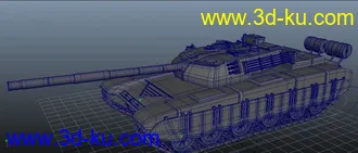 3D打印模型上班无聊时做的99主站坦克的图片