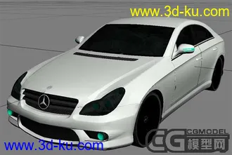 3D打印模型Mercedes- CLS 63 AMG的图片
