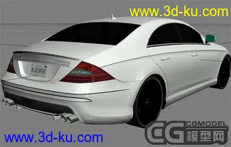 3D打印模型Mercedes- CLS 63 AMG的图片