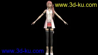 3D打印模型最终幻想MAYA Sarah的图片