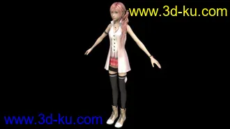 3D打印模型最终幻想MAYA Sarah的图片