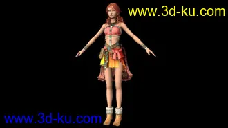 3D打印模型最终幻想MAYA vanille的图片