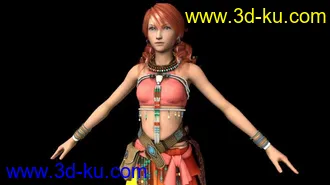 3D打印模型最终幻想MAYA vanille的图片