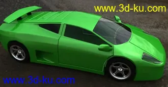 3D打印模型兰博基尼。盖多拉的图片