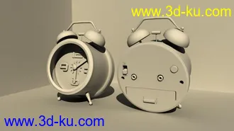 3D打印模型闹钟的图片