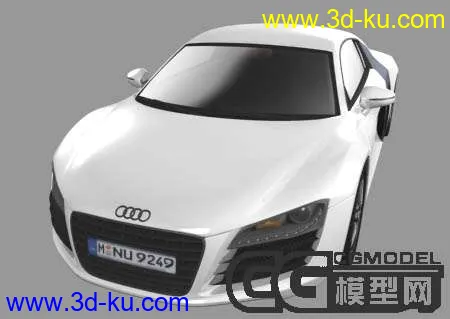 AUDI R8 3DS FILE模型的图片4