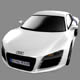 AUDI R8 3DS FILE模型的图片1