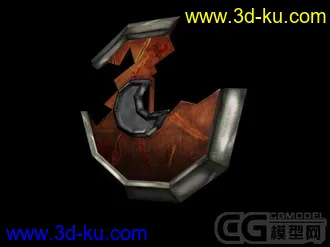 3D打印模型第一次做的盾牌的图片