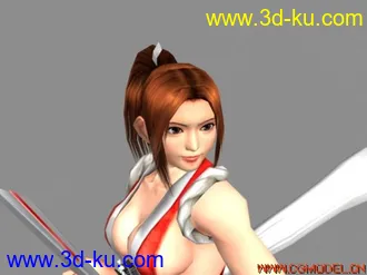 3D打印模型不知火舞的图片