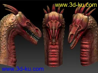 3D打印模型龙头03的图片
