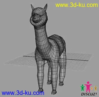 3D打印模型草泥马的图片
