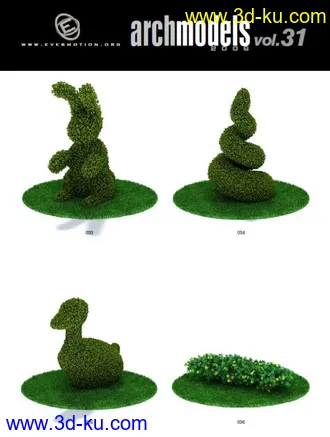 3D打印模型好看的树的图片